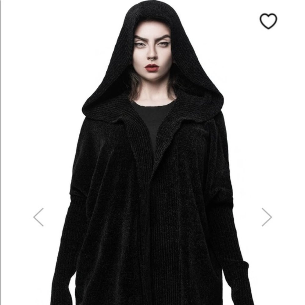 **ISO** Killstar Black Witchy Envelope Me Cocoon Cardigan Sweater